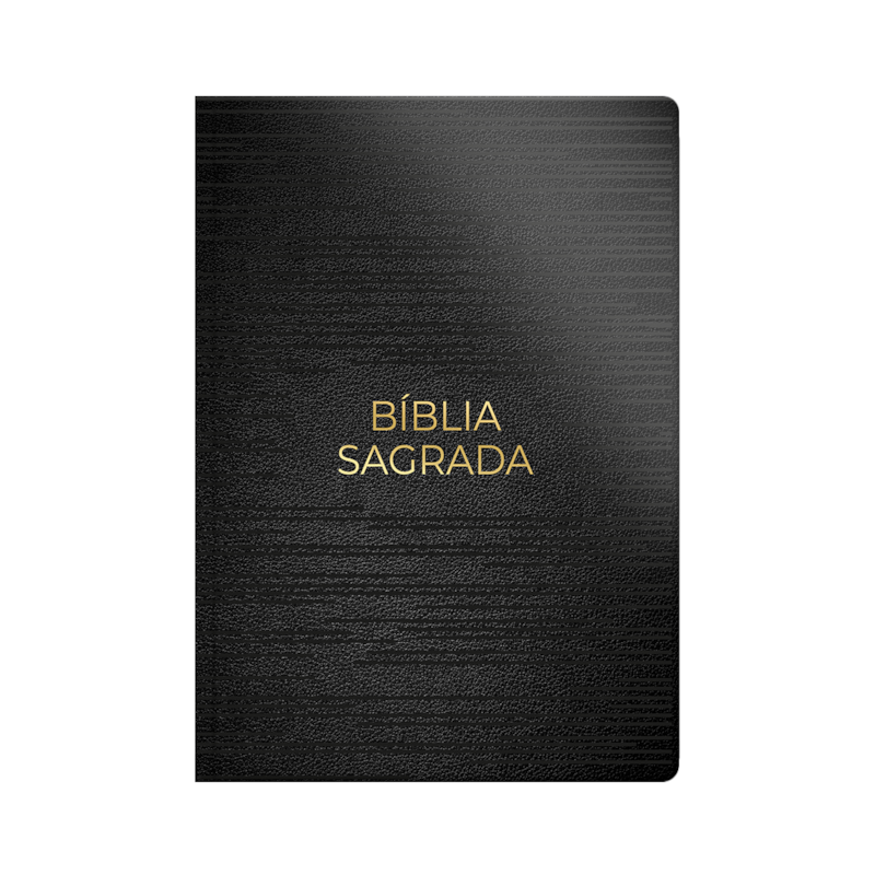 BÍBLIA NVT LETRA GIGANTE - LUXO - PRETA