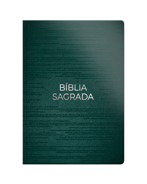 BÍBLIA NVT LETRA GIGANTE - LUXO - VERDE