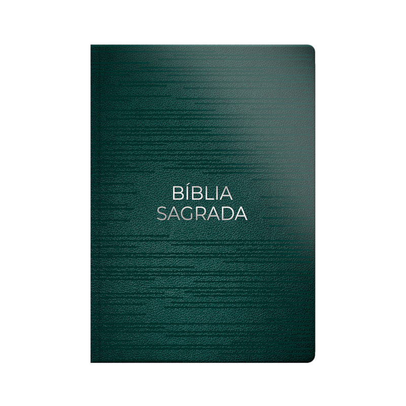 BÍBLIA NVT LETRA GIGANTE - LUXO - VERDE
