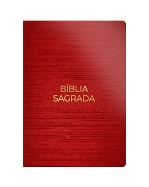 BÍBLIA NVT LETRA GIGANTE - LUXO - VERMELHA