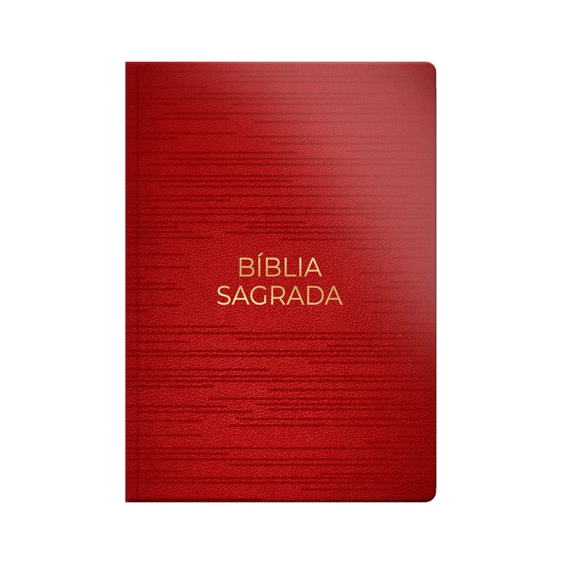 BÍBLIA NVT LETRA GIGANTE - LUXO - VERMELHA