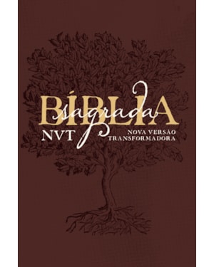 BÍBLIA NVT LETRA GRANDE - ÉDEN VINHO: CAPA SOFT TOUCH