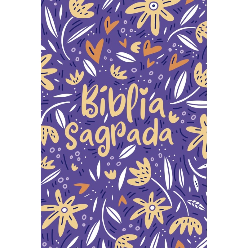 BÍBLIA NVT LETRA NORMAL - JARDIM DA VIDA ROXO
