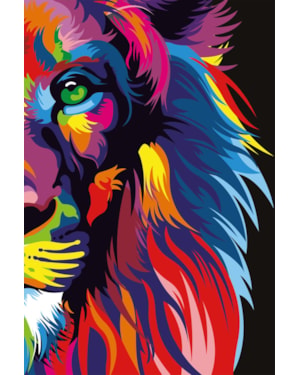 BÍBLIA NVT LETRA NORMAL - LION COLORS