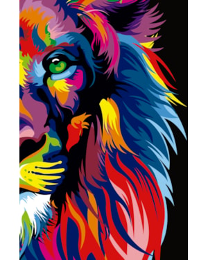 BÍBLIA NVT LION COLORS SLIM - LETRA MAIOR - NOVA VERSÃO TRANSFORMADORA