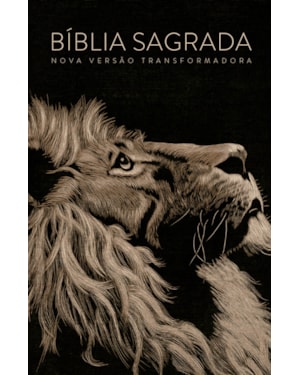 BÍBLIA NVT LION HEAD SLIM - LETRA MAIOR - NOVA VERSÃO TRANSFORMADORA