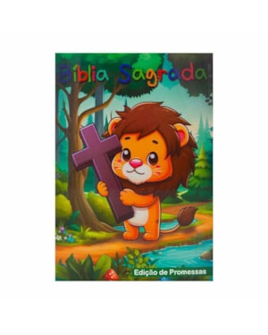 BÍBLIA PARA EVANGELIZAÇÃO PEQUENA - RC EDIÇÃO DE PROMESSAS - CAPA INFANTIL
