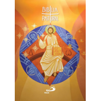 BÍBLIA PASTORAL - BOLSO - CAPA CRISTAL - CRISTO