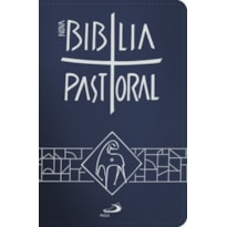 Bíblia Pastoral - Bolso - Zíper: Azul