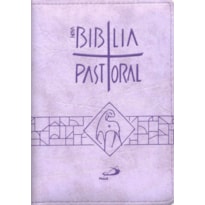 Bíblia Pastoral - Bolso - Zíper: Lílas