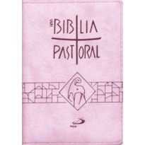 Bíblia Pastoral - Bolso - Zíper: Rosa