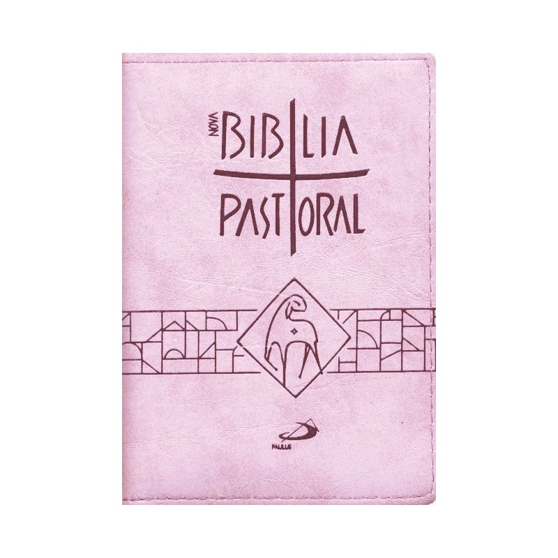 Bíblia Pastoral - Bolso - Zíper: Rosa