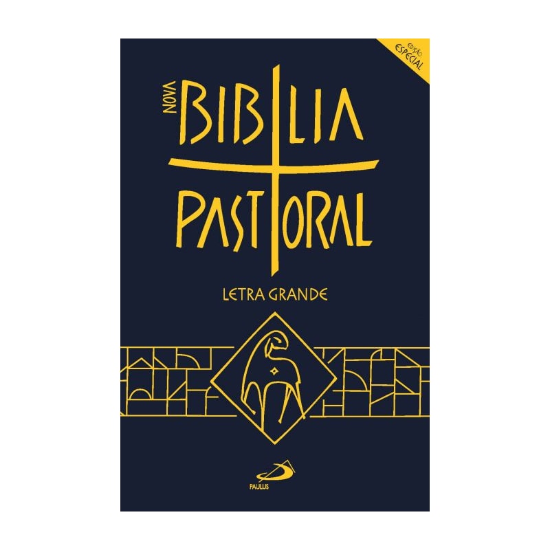 Bíblia Pastoral - Edição Especial - Letra Grande: Capa Cristal