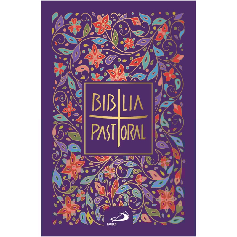 BÍBLIA PASTORAL - FLORAL - CAPA CRISTAL