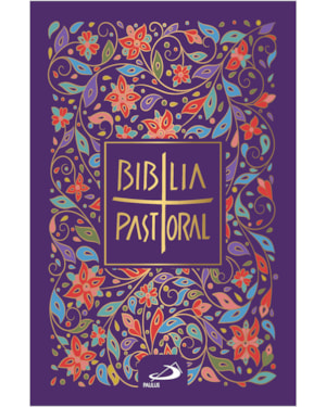 Bíblia Pastoral - Floral - Edição Especial: Capa Cristal
