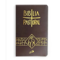Bíblia Pastoral - Marrom zíper