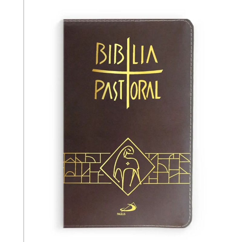 Bíblia Pastoral - Marrom zíper
