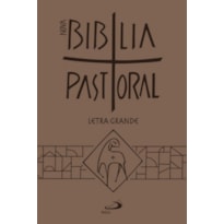 Bíblia Pastoral - Zíper - Marrom: Letra grande