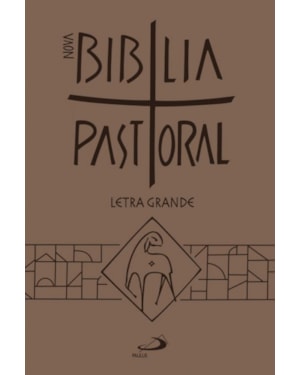 Bíblia Pastoral - Zíper - Marrom: Letra grande