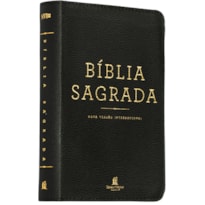 BÍBLIA POCKET NVI, CAPA LUXO PRETA, LEITURA PERFEITA