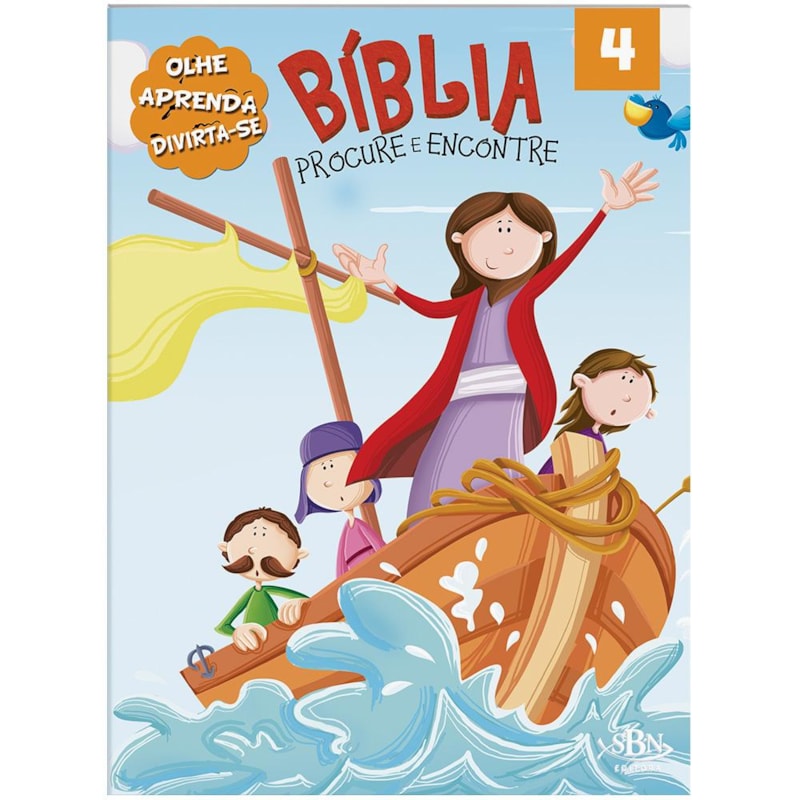 BÍBLIA - PROCURE E ENCONTRE: LIVRO 4
