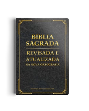 BÍBLIA RA - LETRA GRANDE - PRETA