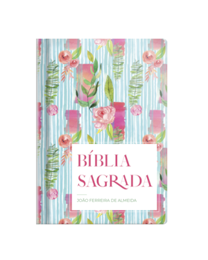 BÍBLIA RC GIGANTE - CAPA SEMI LUXO FLOR LISTRADA