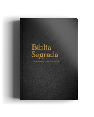 BÍBLIA RC GIGANTE - CAPA SEMI LUXO PRETA: COM DICIONÁRIO E CONCORDÂNCIA