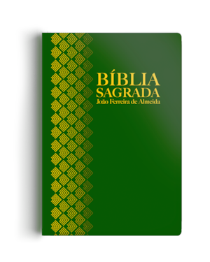 BÍBLIA RC LETRA NORMAL SEMI LUXO VERDE