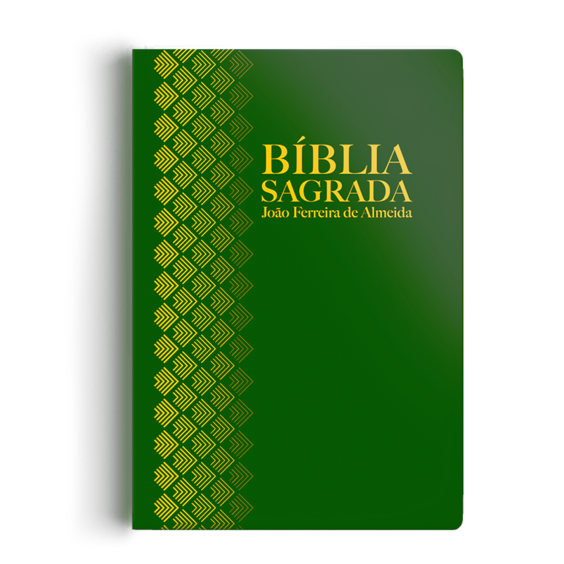 BÍBLIA RC LETRA NORMAL SEMI LUXO VERDE