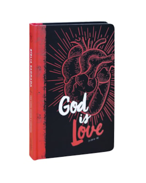 BÍBLIA SAGRADA 860 | ARC | LETRA NORMAL | COM HARPA AVIVADA E CORINHOS | CAPA GOD IS LOVE