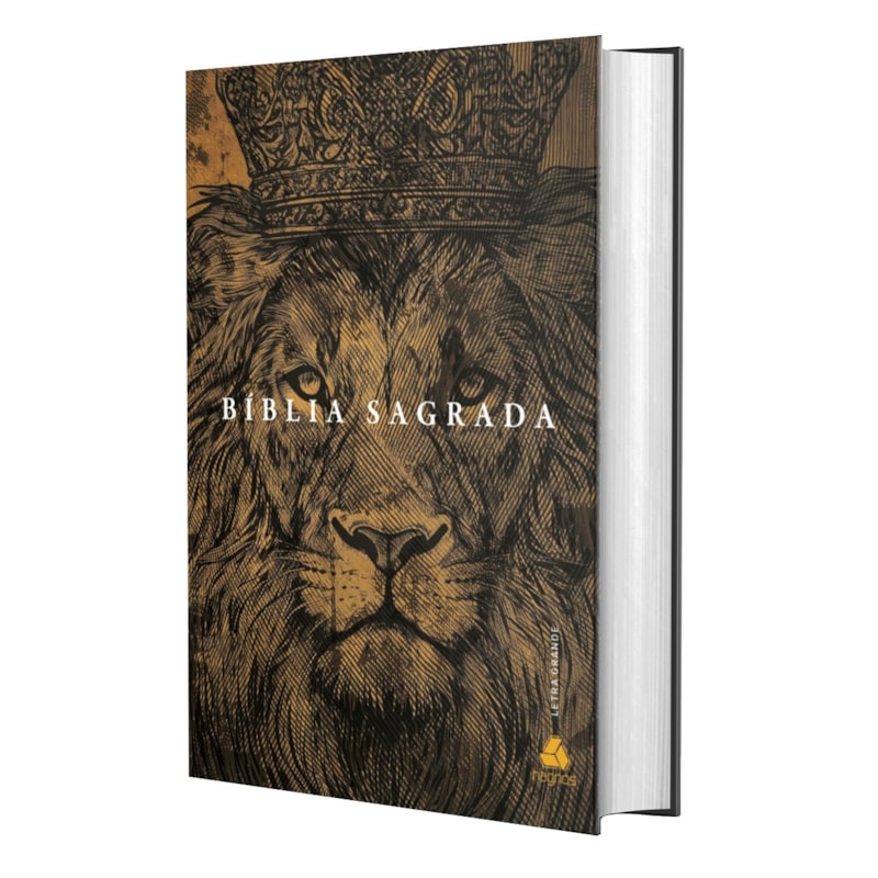 Bíblia Sagrada ACF - Leão Amaro Rei: Letra Grande