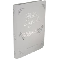 BÍBLIA SAGRADA ARA DA FAMILIA, LETRA GRANDE, CAPA SEMI FLEXÍVEL BRANCA: ALMEIDA REVISTA E ATUALIZADA (ARA)