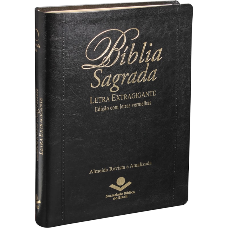 BÍBLIA SAGRADA ARA LETRA EXTRAGIGANTE - COM ÍNDICE: ALMEIDA REVISTA E ATUALIZADA (ARA)