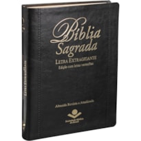 BÍBLIA SAGRADA ARA LETRA EXTRAGIGANTE - COM ÍNDICE - SBB: ALMEIDA REVISTA E ATUALIZADA (ARA)