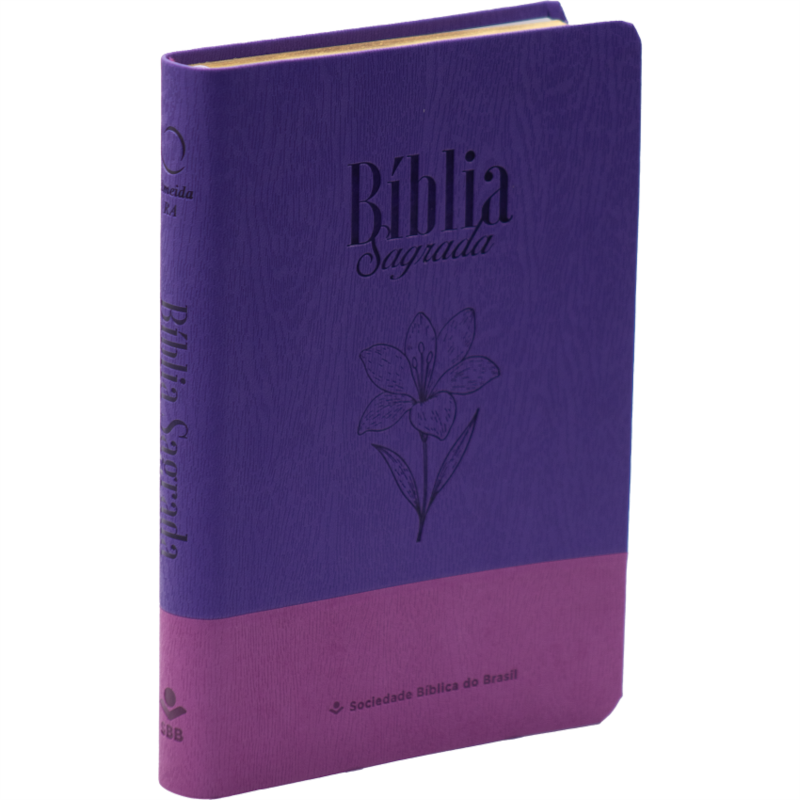 BÍBLIA SAGRADA ARA LETRA GRANDE LEGNO ORQUI/MALVA: ALMEIDA REVISTA E ATUALIZADA (ARA)