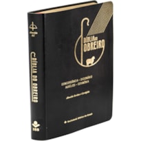BÍBLIA SAGRADA ARC DE ESTUDO, LETRA GRANDE, COM PALAVRAS DE JESUS DESTACADAS, COM MAPA, CAPA COURO SINTÉTICO PRETA: ALMEIDA REVISTA E CORRIGIDA (ARC)
