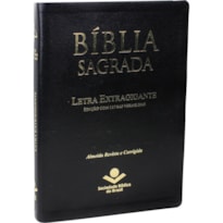 BÍBLIA SAGRADA ARC LETRA EXTRAGIGANTE COM ÍNDICE: ALMEIDA REVISTA E CORRIGIDA (ARC)