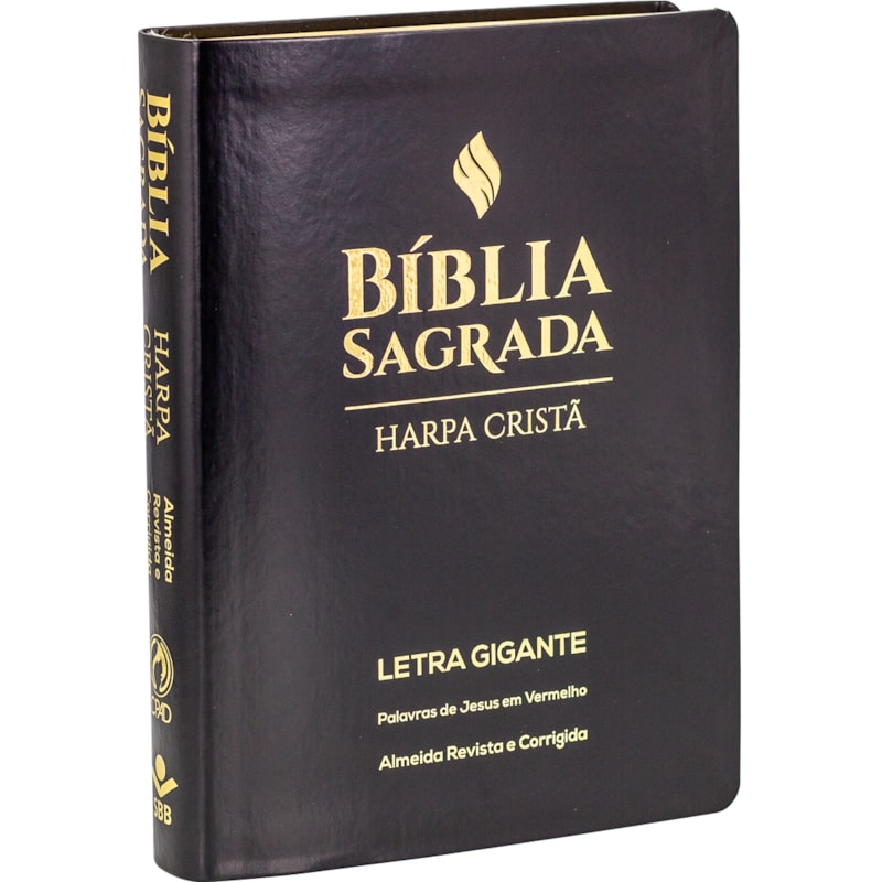 BÍBLIA SAGRADA ARC LETRA GIGANTE COM HARPA CRISTÃ: ALMEIDA REVISTA E CORRIGIDA (ARC)
