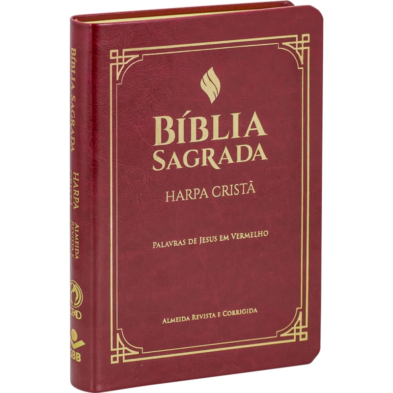 BÍBLIA SAGRADA ARC LETRA GRANDE COM HARPA CRISTÃ: ALMEIDA REVISTA E CORRIGIDA (ARC)