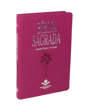 BÍBLIA SAGRADA ARC, LETRA REGULAR, CAPA COURO SINTÉTICO ROSA: ALMEIDA REVISTA E CORRIGIDA (ARC)