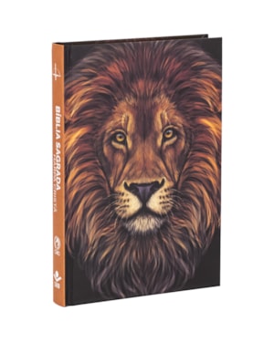 BÍBLIA SAGRADA ARC, LETRA REGULAR, COM HARPA CRISTÃ, CAPA DURA ILUSTRADA: MARROM: ALMEIDA REVISTA E CORRIGIDA (ARC)