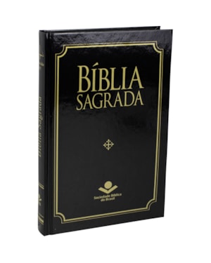 BÍBLIA SAGRADA ARC, LETRA REGULAR, COM MAPA, CAPA DURA PRETA: ALMEIDA REVISTA E CORRIGIDA (ARC)