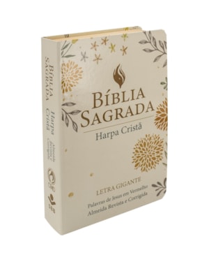 BÍBLIA SAGRADA ARC PARA MULHER, LETRA GIGANTE, COM PALAVRAS DE JESUS DESTACADAS, COM HARPA CRISTÃ, COM MAPA, CAPA SEMI FLEXÍVEL ROSA: ALMEIDA REVISTA E CORRIGIDA (ARC)