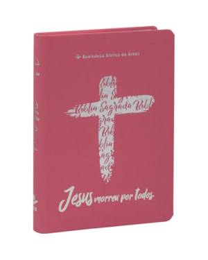 BÍBLIA SAGRADA ARC, PARA MULHER, LETRA GRANDE, CAPA COURO SINTÉTICO ROSA: ALMEIDA REVISTA E CORRIGIDA (ARC)