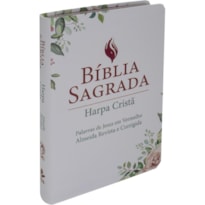 BÍBLIA SAGRADA ARC PARA MULHER, LETRA GRANDE, COM PALAVRAS DE JESUS DESTACADAS, CAPA COURO SINTÉTICO ROSA: ALMEIDA REVISTA E CORRIGIDA (ARC)