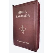 Bíblia Sagrada capa com zíper - Tradução Oficial - 6ª Edição