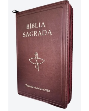 Bíblia Sagrada capa com zíper - Tradução Oficial - 6ª Edição