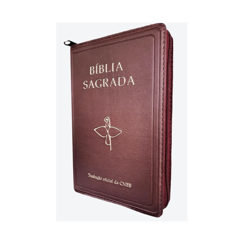 Bíblia Sagrada capa com zíper - Tradução Oficial - 6ª Edição
