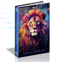 BIBLIA SAGRADA CAPA DURA COLORIDA LEÃO ETERNO PARA JOVENS E ADOLESCENTES NAA NOVA ALMEIDA ATUALIZADA LINGUAGEM ATUAL SBB